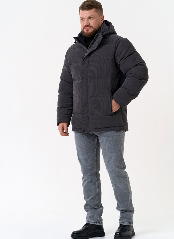 Мужской вельветовый пуховик Мужской вельветовый пуховик