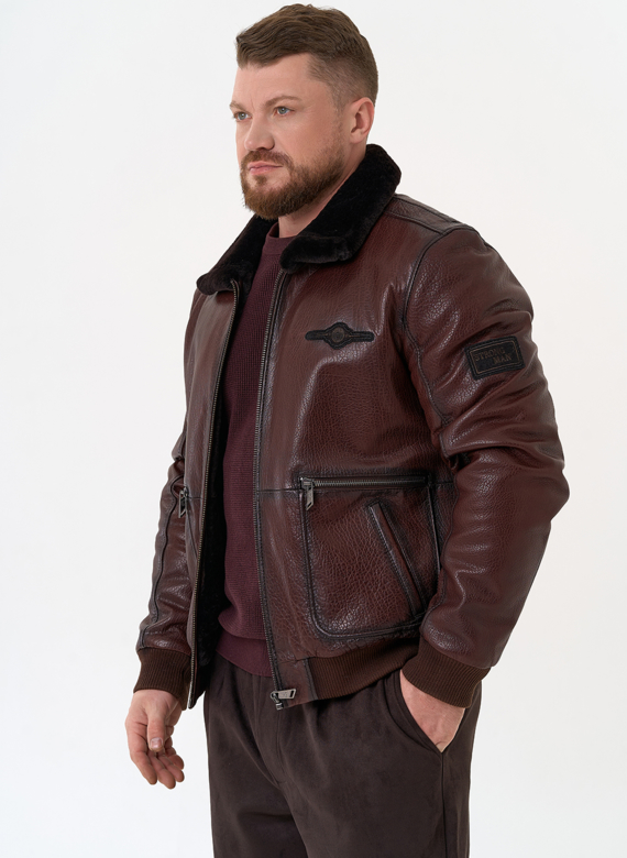 Мужская натуральная дубленка Мужская натуральная дубленка