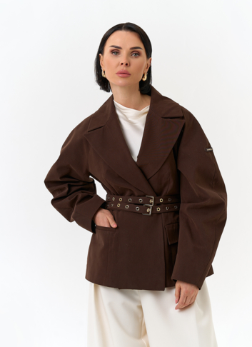 Женская куртка с объемными рукавами Женская куртка с объемными рукавами